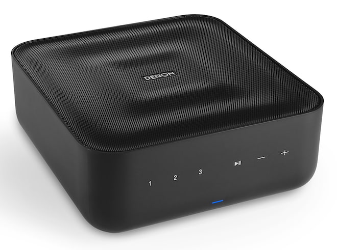 Denon Home Amp Streaming Amplifier Front Top Angle