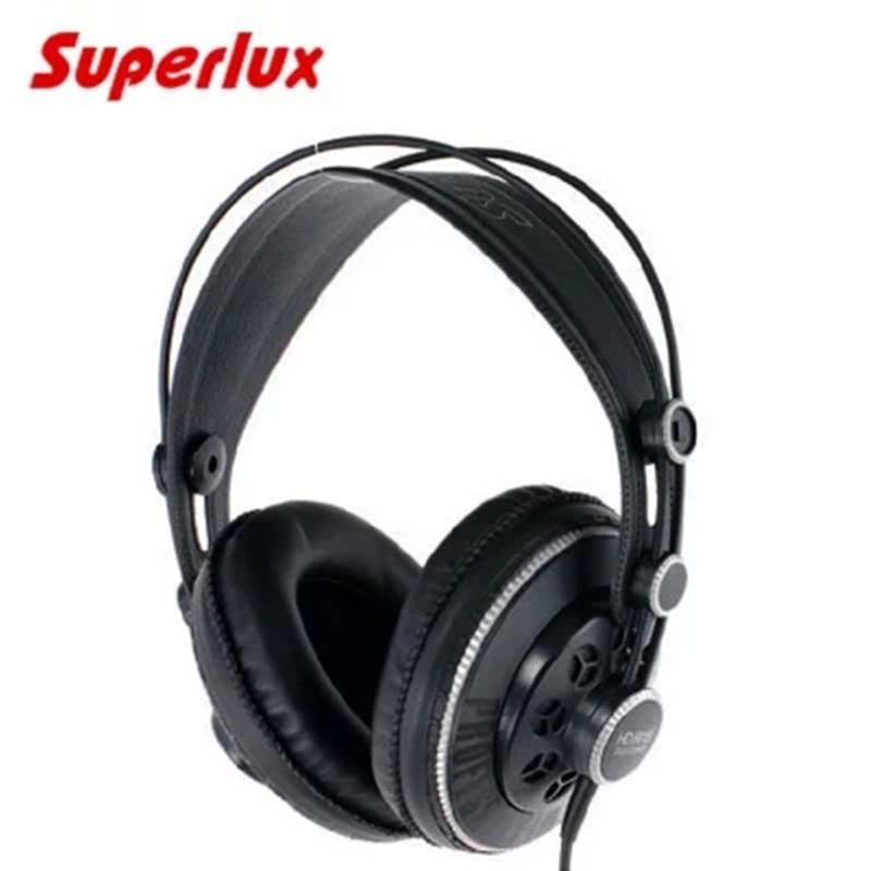 프로페셔널 스튜디오 헤드폰, Superlux HD681B, 세미 오픈 다이나믹 스테레오 모니터링 헤드셋, DJ Hifi, 소음 차단  이어폰|noise canceling earphones|superlux hd681bheadset dj - AliExpress