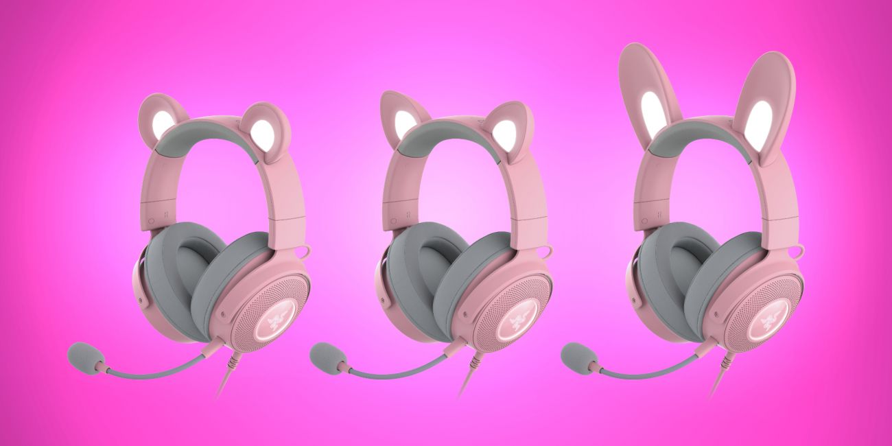 Wired RGB Headset With Interchangeable Ears Razer Kraken Kitty Edition V2  Pro | clinicadamama.com.br